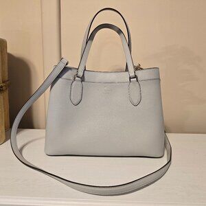 Kate Spade Sienna Satchel - Light Grey - Like New